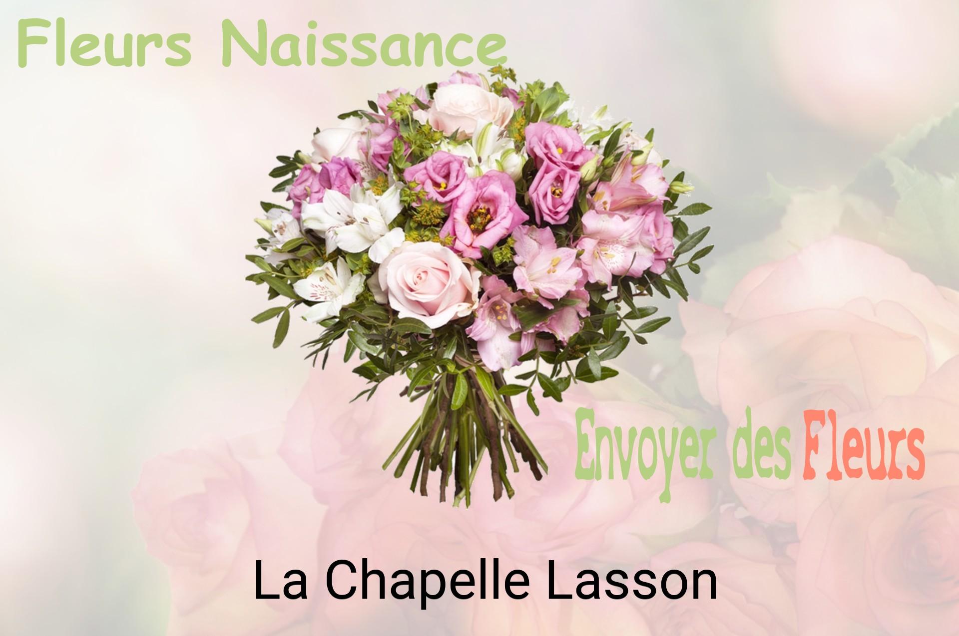 Bouquet de fleurs de naissance livré à La Chapelle-Lasson