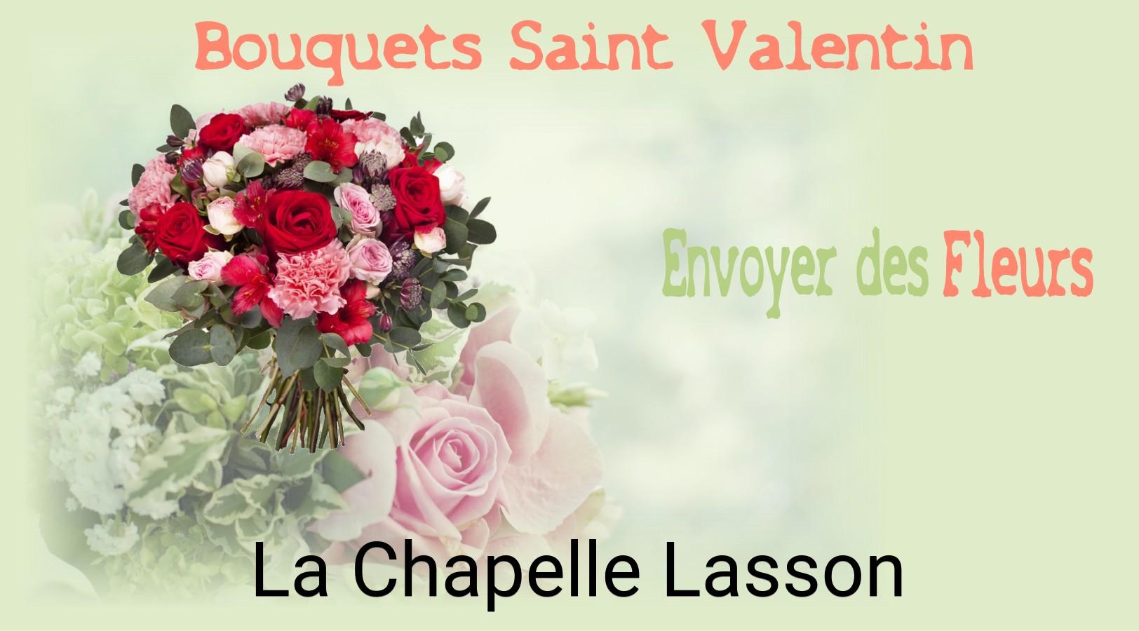 Roses de Saint-Valentin livrées à La Chapelle-Lasson